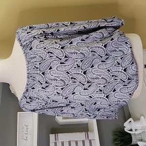 Michael Kors Navy White Womens Top